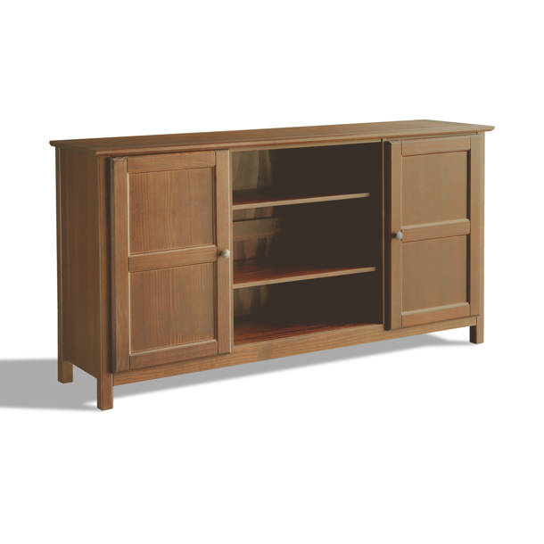 Grain Wood Furniture Shaker Solid Wood Armoire & Reviews Wayfair